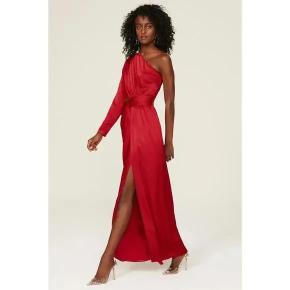 lace top homecoming dress Two Piece A Line Burgundy Lace Top Homecoming Dresses PFH0060 – Promfast main image 0